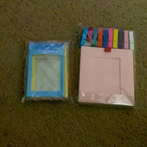 Polaroid camera and Polaroid decorating set